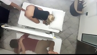 Cuckold Husband Watches As His Beautiful Wife Gets Massaged And Fucked
