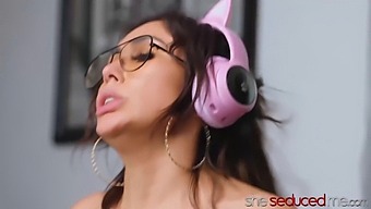 Jena Larose And Ember Snow Indulge In Brutal Gaming And Seduction