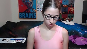 Watch As Slutty Alexxxcoal Plays On Webcam For Your Pleasure