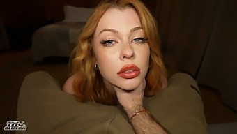 My Friend’s Red-Haired Daughter Came To Me In A Daze And In Wet Panties.